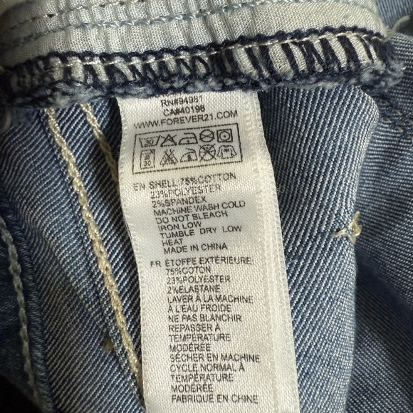 Denim Women's Distressed Blue Skinny Jeans - Picture 3 of 10